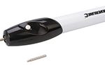 SL22 professional micro rotary engraving pen, incl 2x diamond engraving bits and 2x AAA batteries