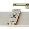 EM-Tec RG4 quad geological thin sections top reference holder for 4 petrographic slides up to 48x28mm, Ã14mm JEOL stub