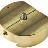 EM-Tec ZV11 versatile dovetail SEM stage adapter with M4 screw, for Zeiss/LEO with airlock